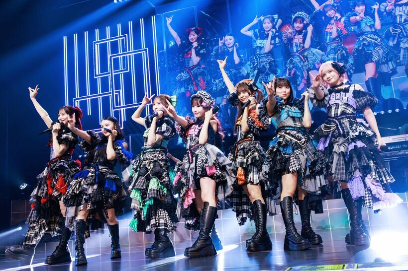 東京・有明の東京ガーデンシアターでツアーファイナルを迎えたCANDY TUNE（撮影・ヨシモリユウナ）