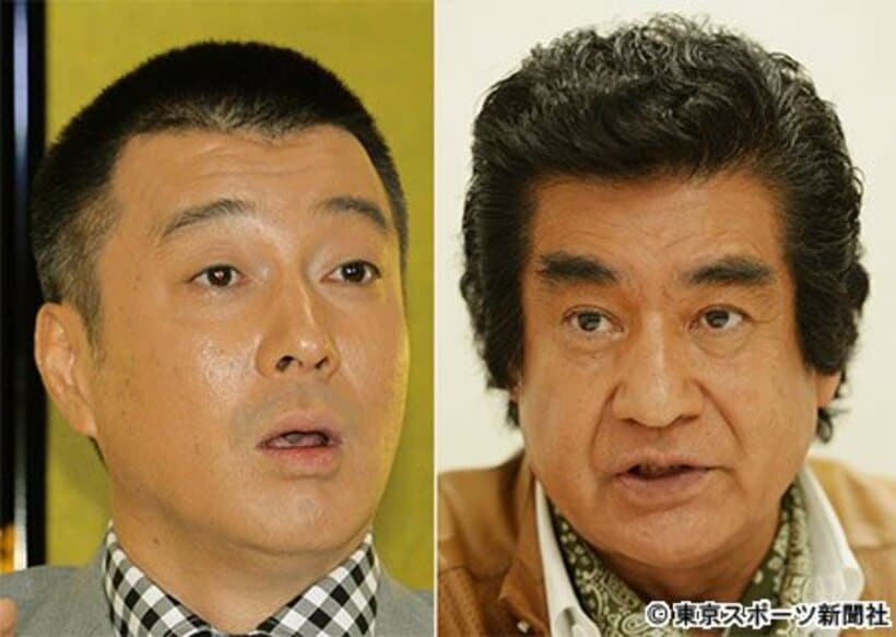 犬猿の中になった藤岡弘、（右）と加藤浩次