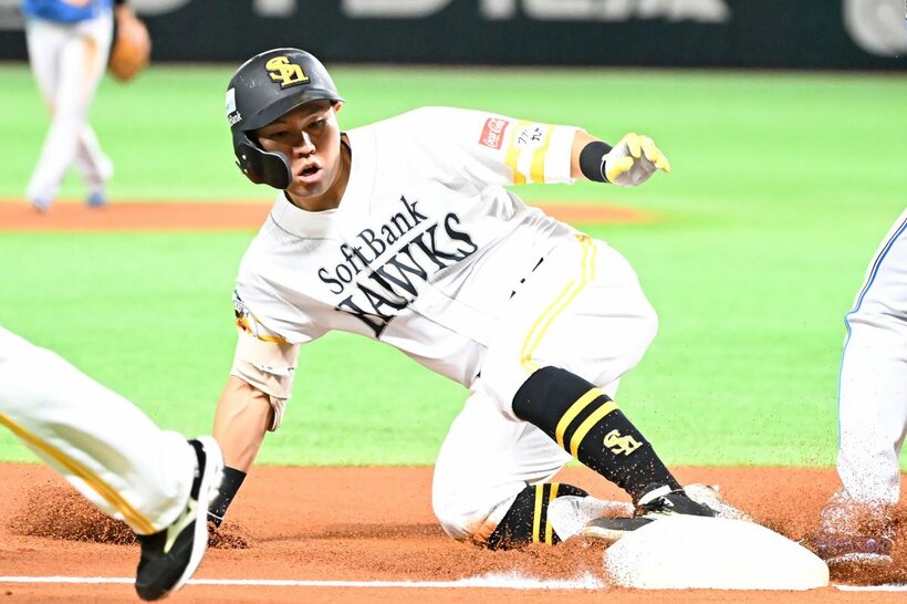 日本シリーズの欠場が決まったソフトバンク・中村晃