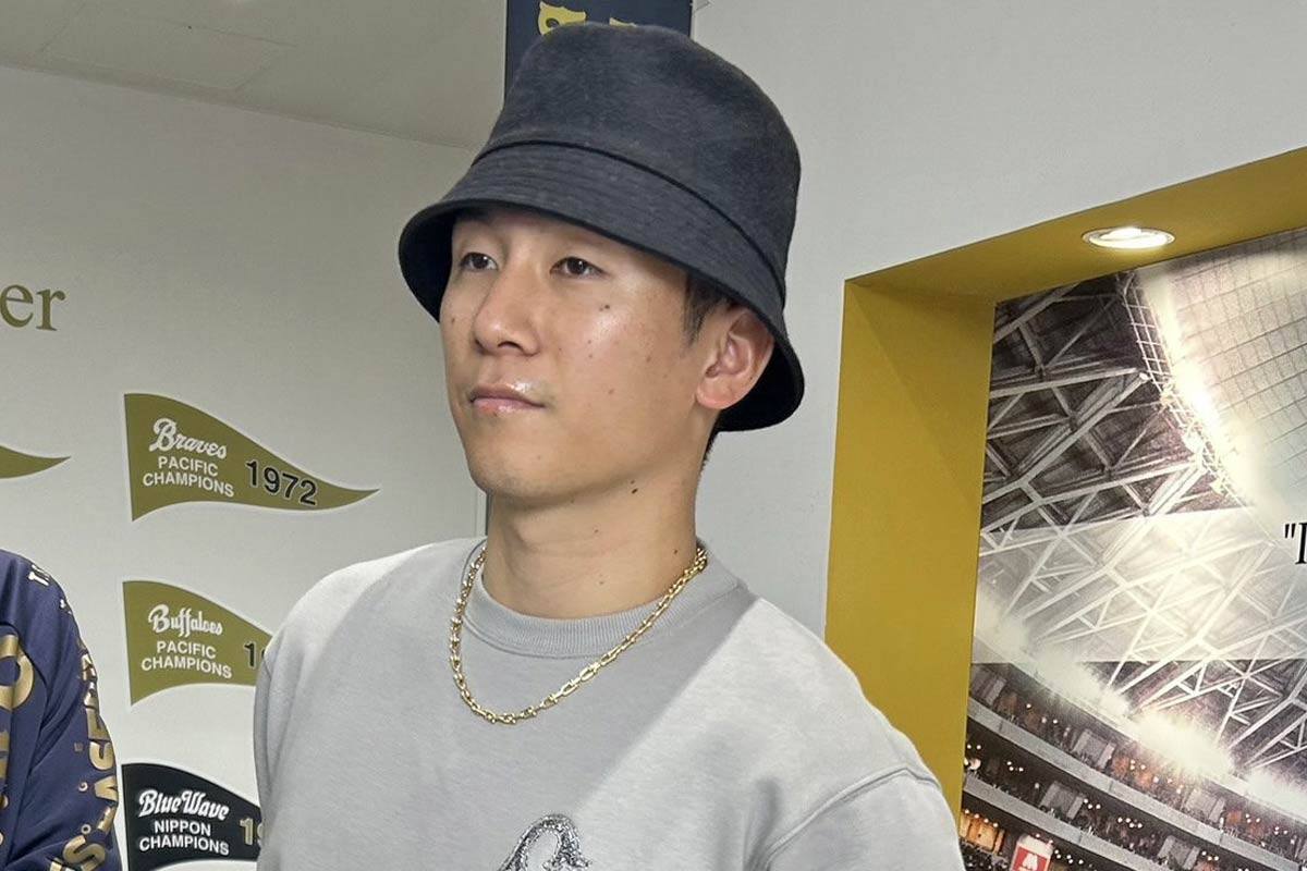オリックス 支給品 2024オーセンティックニューエラキャップ 西川龍馬 オリックス】西川龍馬 森友哉を引き合いにジョーク「僕はずっと猫