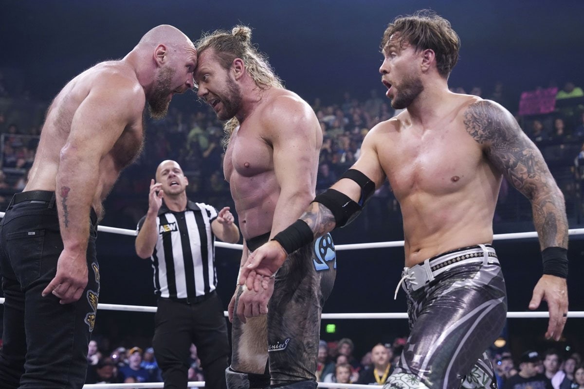 AEW】世界王者ケニー・オメガが屈辱！ 次期挑戦者ナイトの奇襲で