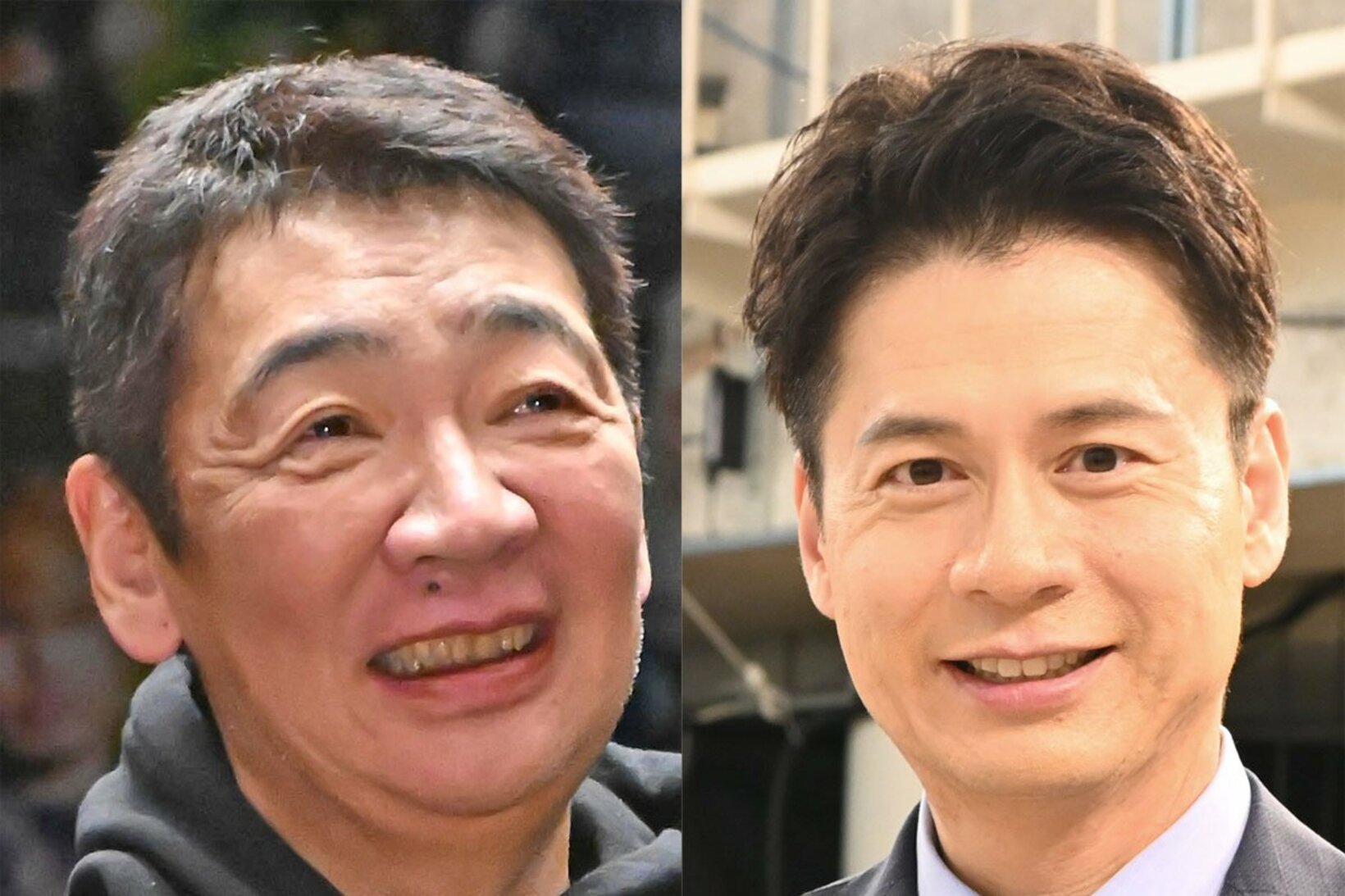 宮根誠司（左）と石井亮次