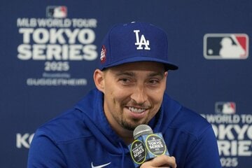 ドジャースのブレーク・スネル（ロイター）