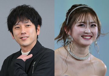 二宮和也（左）とゆうちゃみ