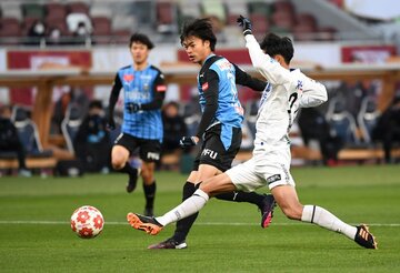  大舞台での強さを見せつけた川崎・ＭＦ三笘薫(中)