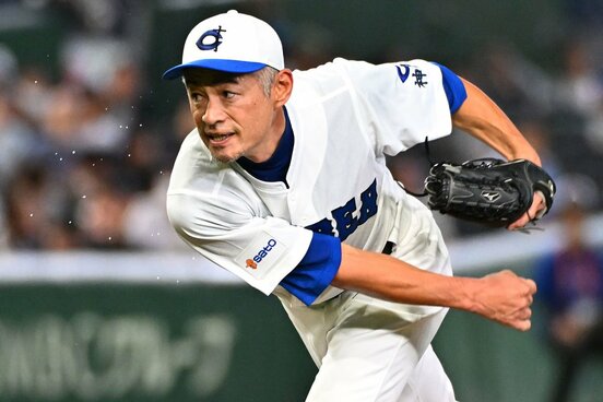 全力投球のイチロー氏