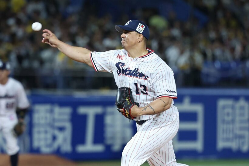 敗戦処理としてマウンドに立ったオスナ