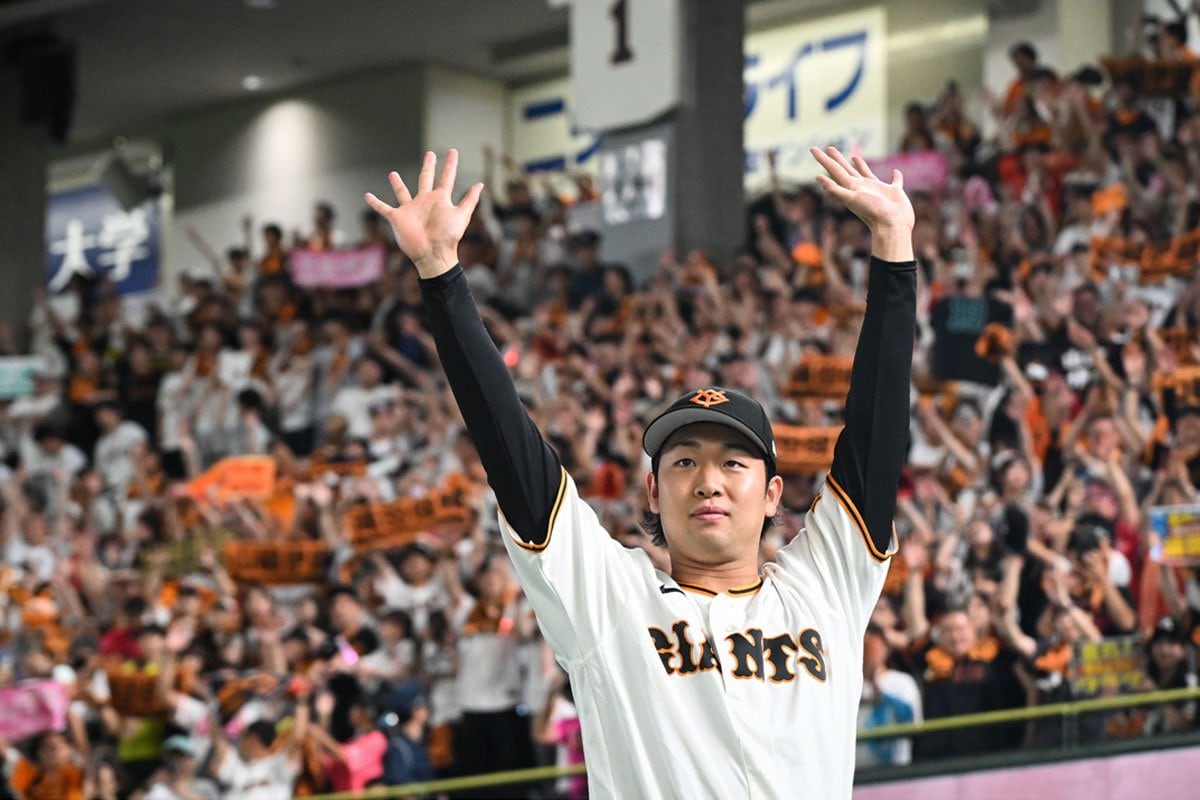 写真：【巨人】山崎伊織 待望の今季初勝利…喜びひとしお「一軍で試合に