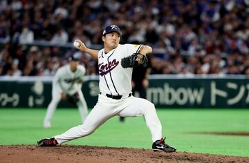 今年のWBCでは韓国代表として台湾戦に登板したコ・ウソク（ロイター）