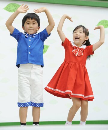 １５年前…子役時代の鈴木福と芦田愛菜