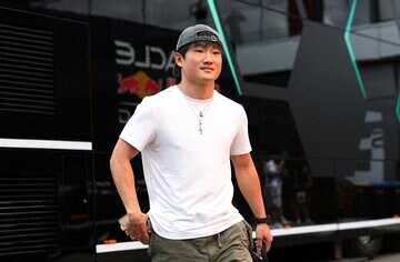 角田裕毅（ロイター）