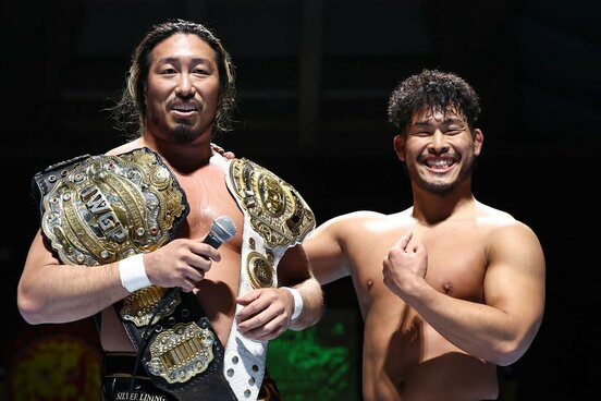 写真：【新日本】コロナから復帰のデスペラード IWGPジュニア