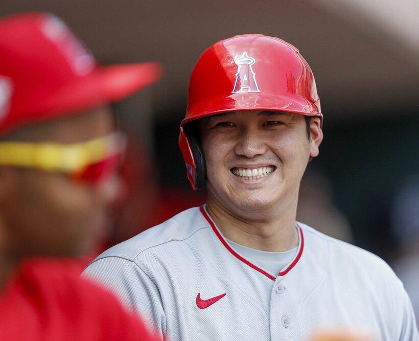  ライバルを圧倒した大谷（ロイター＝USA　TODAY　Sports)
