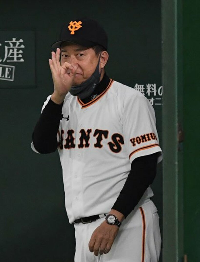  巨人・原監督は順調に優勝へ歩を進め、この表情