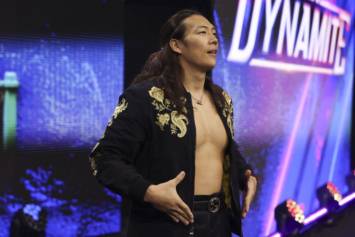 竹下幸之介（©All Elite Wrestling）
