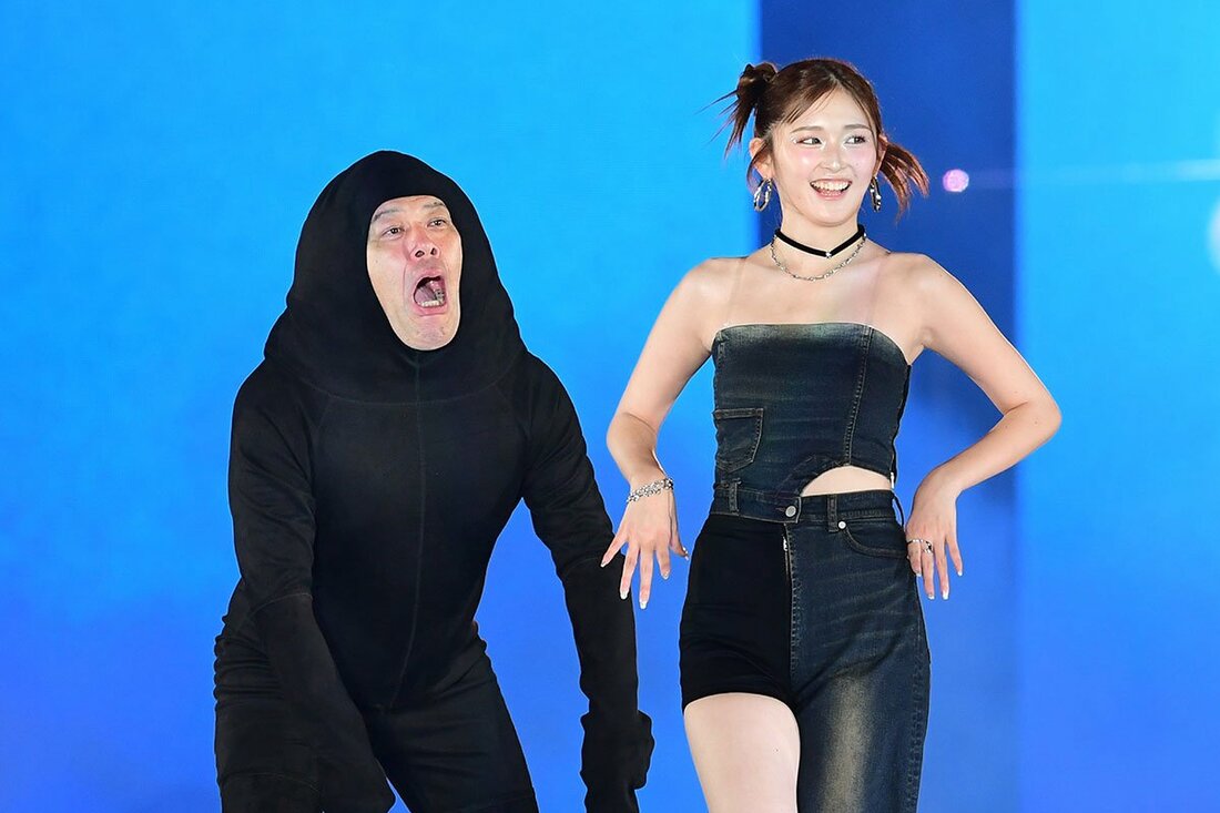 普段は奇抜なくっきー！だが…。右はゆうちゃみ
