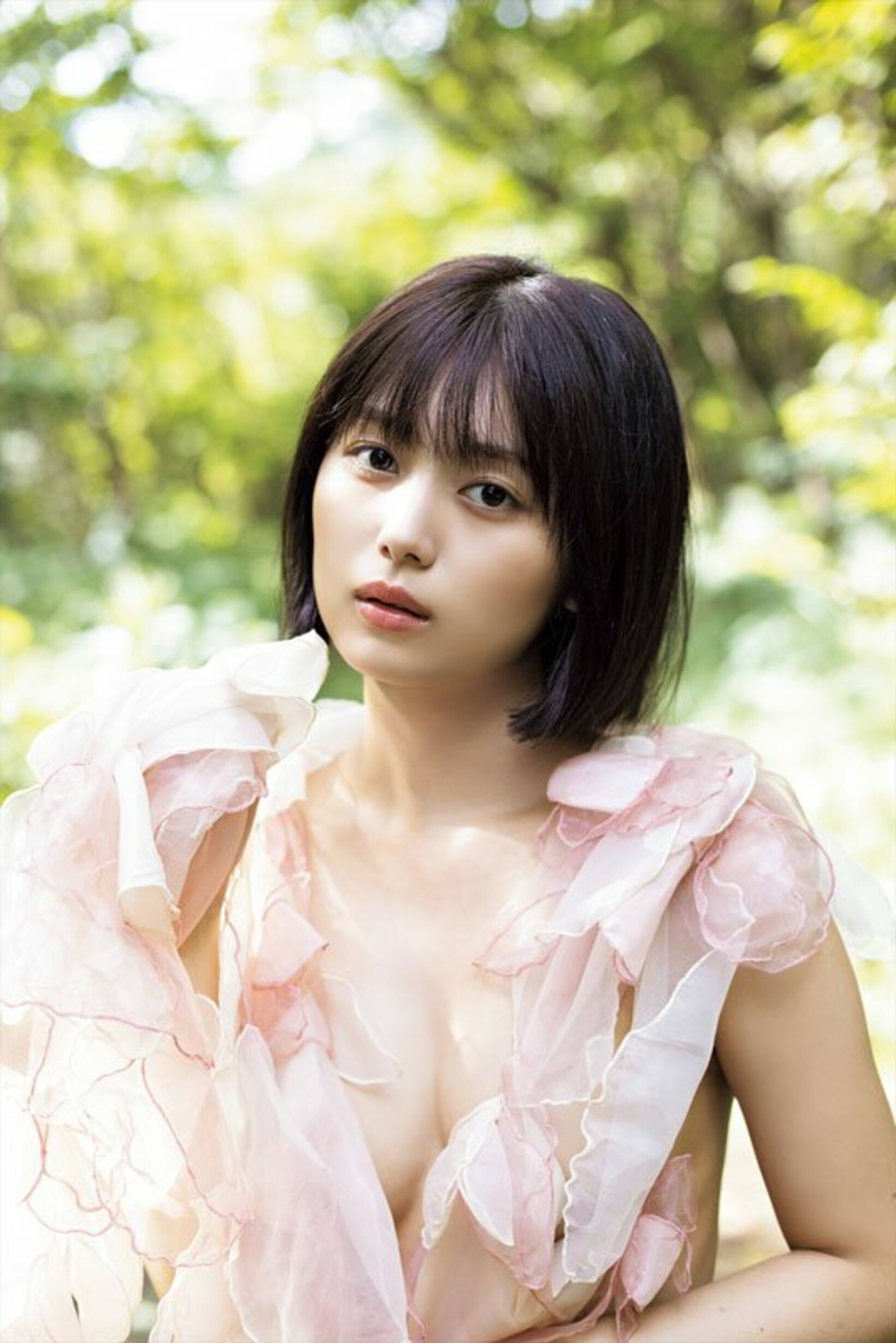 北野瑠華の２ｎｄ写真集（タイトル未定）の先行カット（撮影／佐藤裕之）