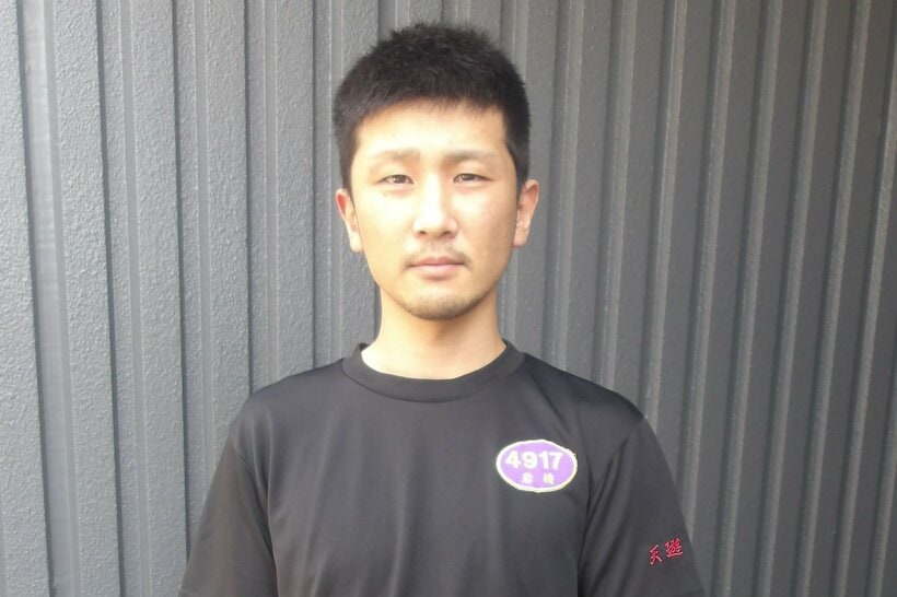 ６号機に手応え上々の岩橋裕馬