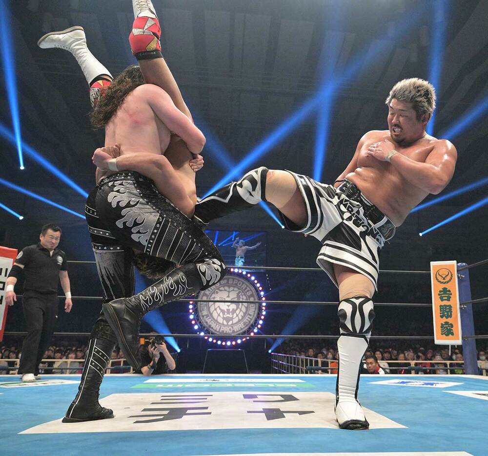OSKARとYuto―Iceは海野組の挑戦を退けIWGPタッグ3度目の防衛に成功