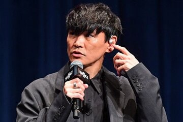 新商品発表会に出席したサカナクションの山口一郎