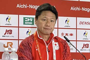 会見する大岩剛監督