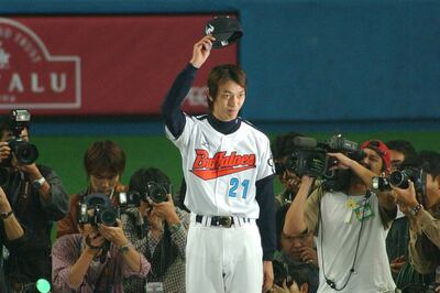 写真：「近鉄の岩隈久志は今日で最後ですから」オフの日米野球で意地の
