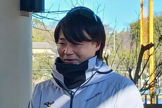 自主トレを公開し、打撃へのこだわりも語った日本ハム・山崎福也