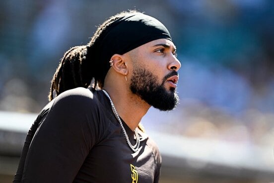 去就が注目されるパドレス・タティス（ロイター）