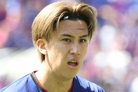 FC東京のMF安斎颯馬
