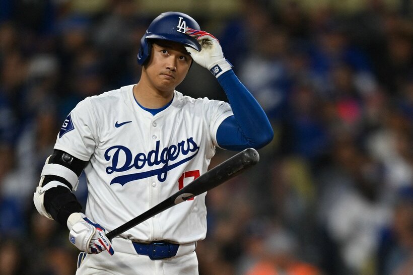 大谷翔平は逆転サヨナラの好機を生かせず（ロイター＝USA　TODAY　Sports)