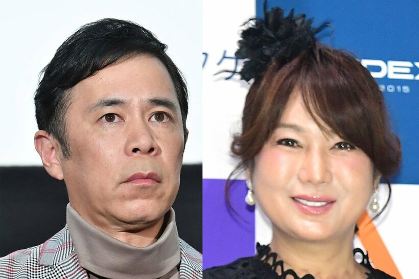 岡村隆史(左)とはるな愛