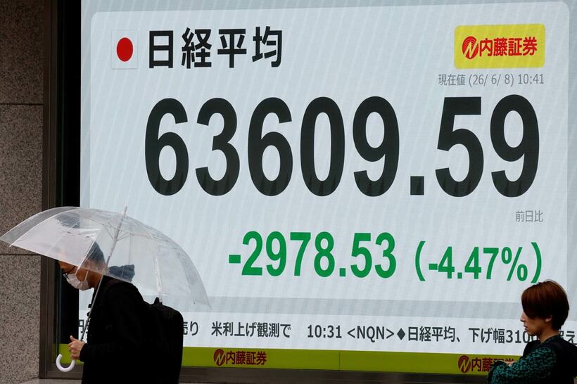 週明けの日経平均は大幅に下落したが…（ロイター）