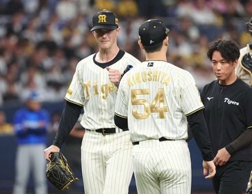 ＮＰＢデビュー戦で黒星を喫した阪神・ルーカス