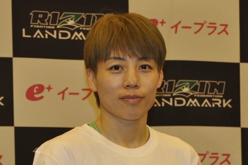 RIZIN】浜崎朱加 リオ五輪柔道銅メダリストとの対戦に「強い相手