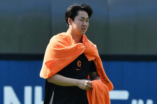 練習を引き上げる山崎伊織