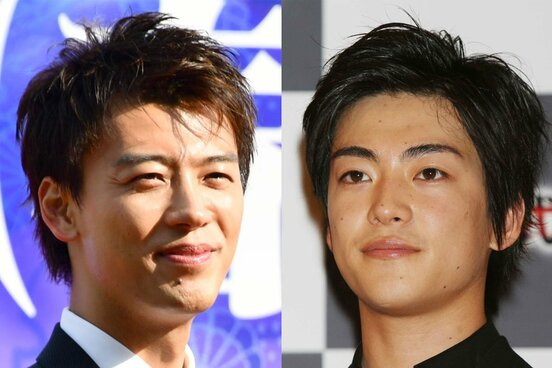 それぞれドラマに主演する竹内涼真（左）と大東俊介