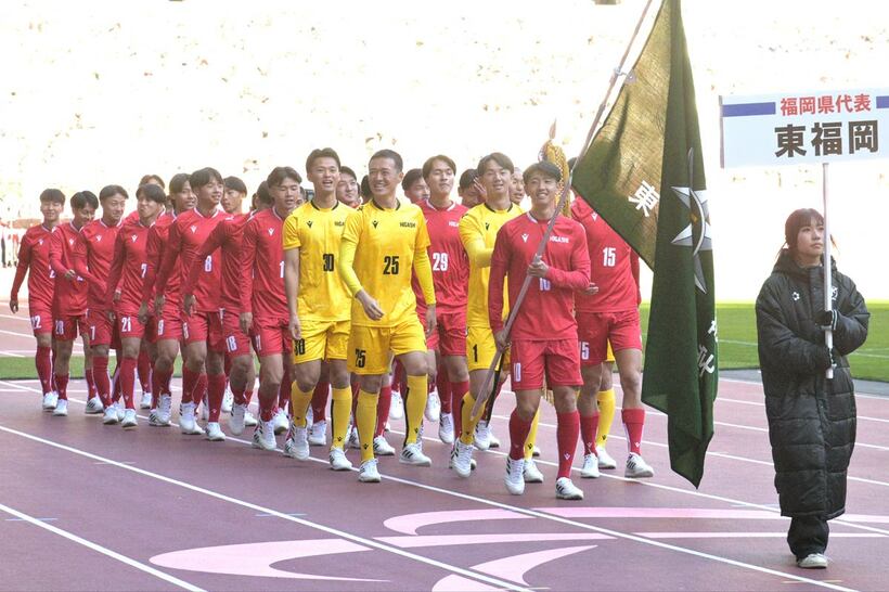 優勝候補の一角とされていた東福岡
