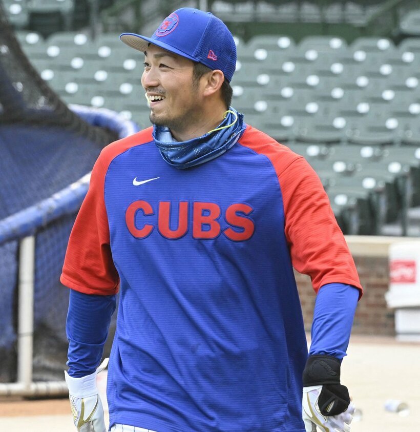  好調の鈴木誠也（ロイター＝USA-TODAY-Sports）