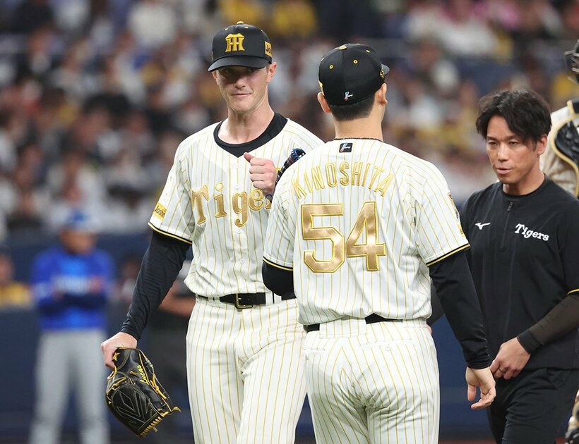 ＮＰＢデビュー戦で黒星を喫した阪神・ルーカス