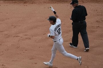17号２ランを放ったコルソン・モンゴメリー（ロイター）