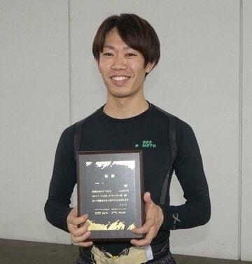 優勝した井本昌也