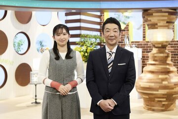 「ミヤネ屋」のMCを務める宮根誠司（右）と西尾桃アナ