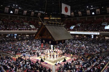  春場所も観客動員を制限して開催された