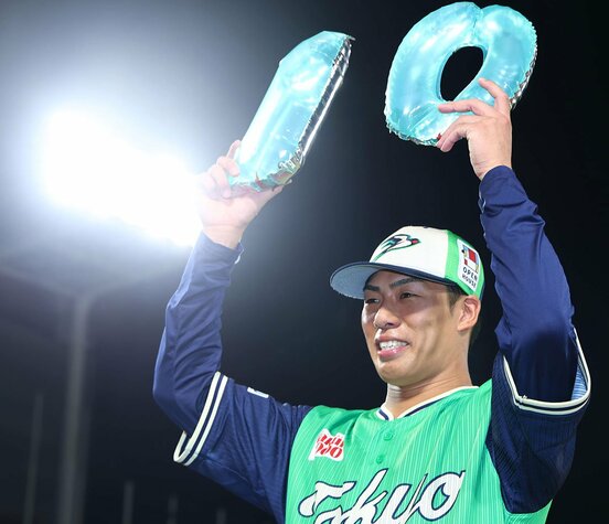 10勝目を挙げたヤクルト・山野太一
