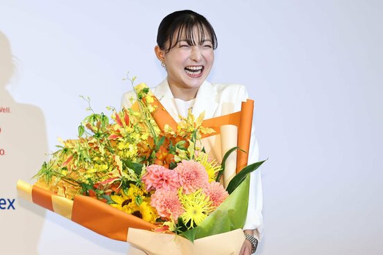 幸せいっぱいの坂本花織
