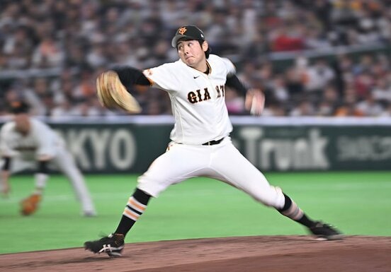 初登板初勝利を挙げた竹丸和幸