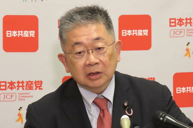 日本共産党の小池晃書記局長