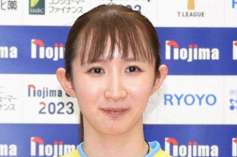 優勝を飾った早田ひな