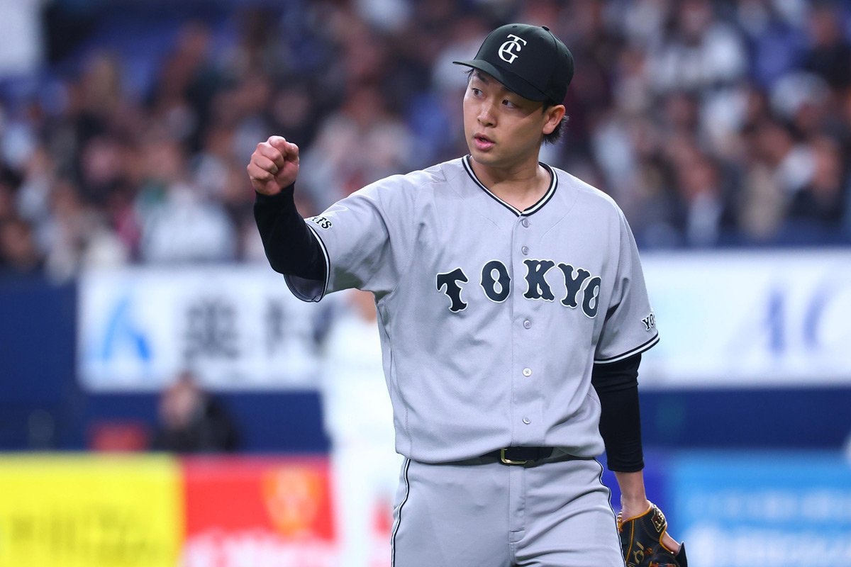 巨人】開幕投手最有力の山崎伊織が4回2安打無失点と好投 「いい