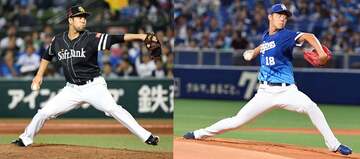  加治屋蓮(左)と鈴木翔太